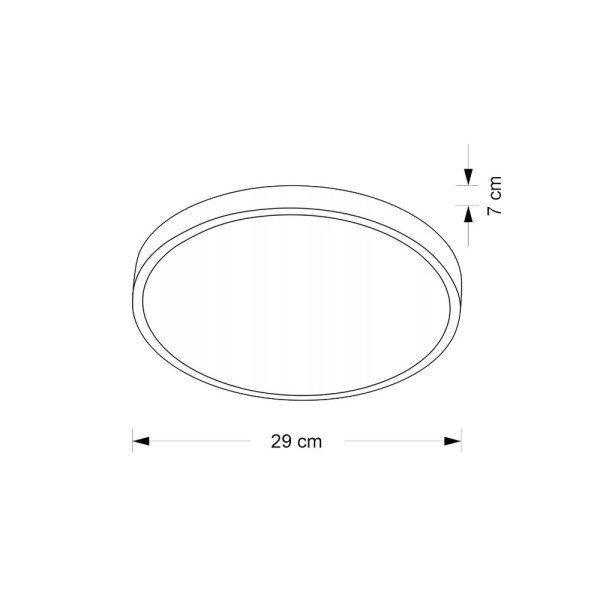 Светильник потолочный Goldlux 318725 Kern Led 1x15W 4000K 1600Lm IP20 Gold - фото №3