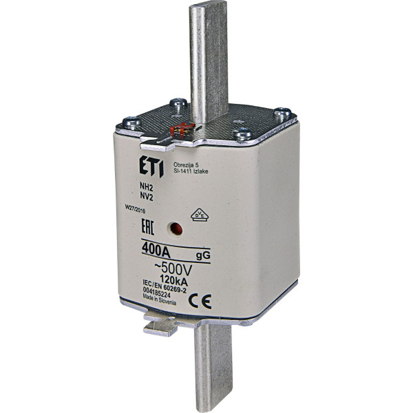 Запобіжник ETI 004185224 NH-2/gG 400A 500V KOMBI