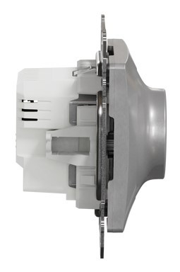 Универсальный поворотный светорегулятор Schneider Electric алюминий SDD113502 - фото №2