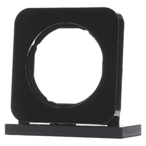 Рамка 1-местная, черная Berker R.1 - фото №1