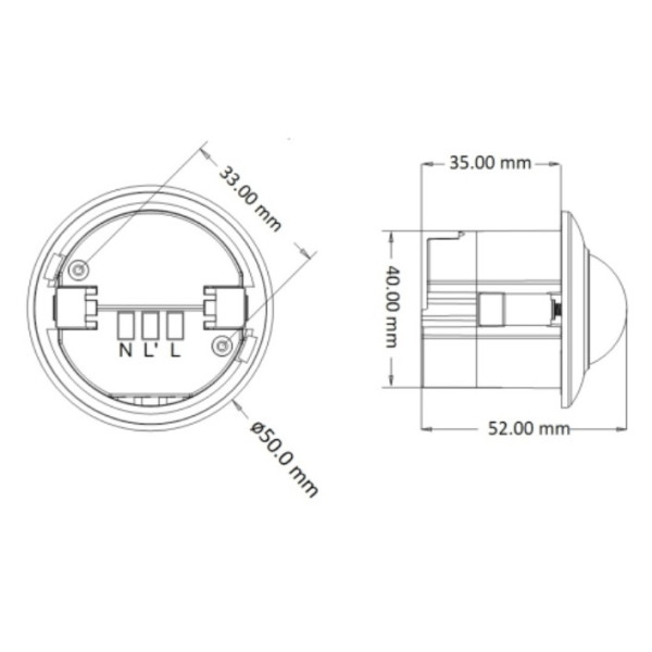 Датчик руху F&F DR-07 - фото №6