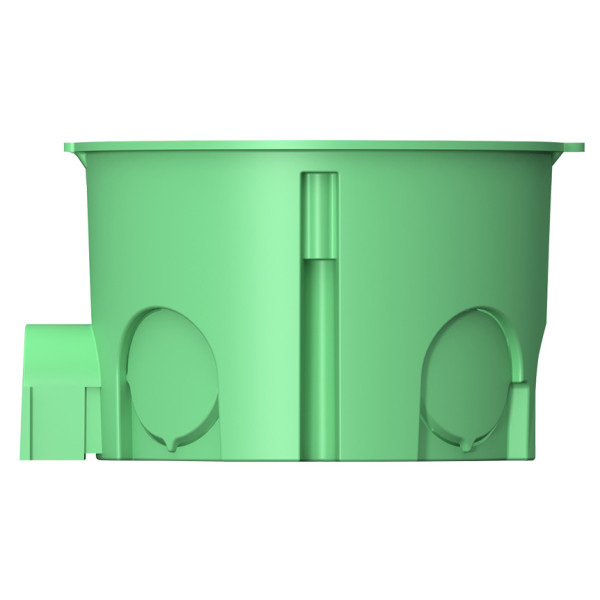 Монтажна коробка для суцільних стін Plank Electrotechnic BOXES MB001 (PLK5001500) типу МВ 65х45мм (салатова) - фото №1