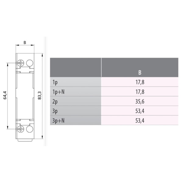 Роз'єднувач запобіжник ETI 002550001 PCF 10 1P 690V - фото №2