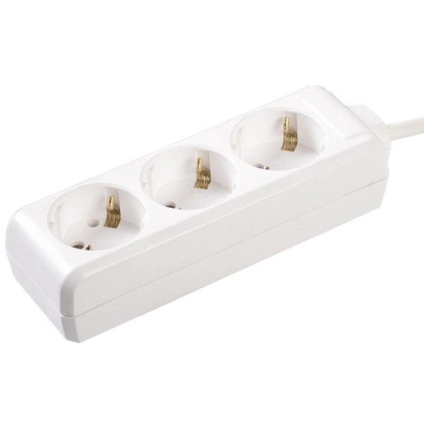 Подовжувач UEC STANDART П03 3 місця 2Р+PЕ/1,5 метри 3х1мм2 16А/250В