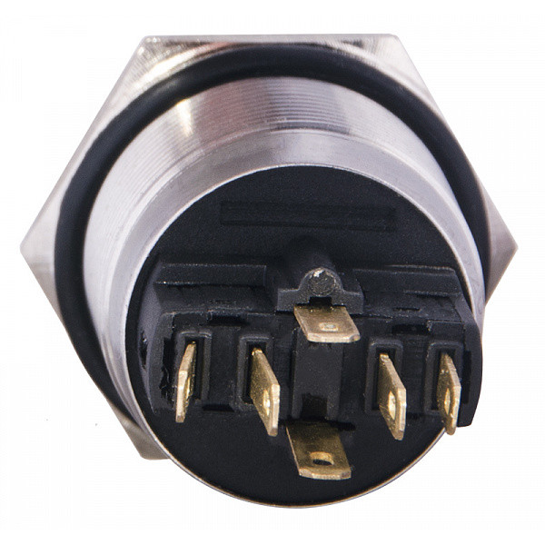 Кнопка Аско-Укрем TYJ 22-271 1NO+1NC 24В з підсвічуванням зелена (A0140010141) - фото №2