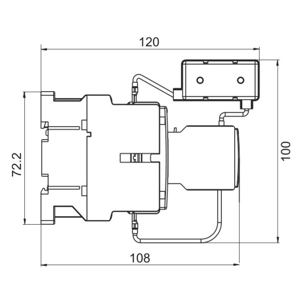 Контактор ETI 004643820 CEM CK 25.01N (25 кВАр 400-440V) - фото №3