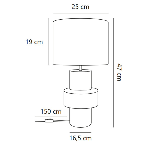 Настільна лампа Nordlux 2512655009 Dugan E14 1x40W IP20 біла - фото №4