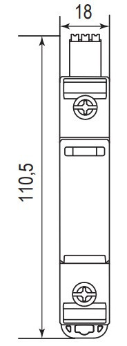 Ограничитель перенапряжения ETI 002440500 ETITEC M T12 300/7 (1+0 2p TNC) - фото №2