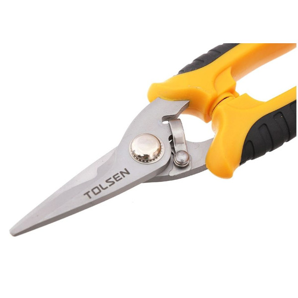 Універсальні інструментальні ножиці Tolsen (30042) 180мм - фото №1