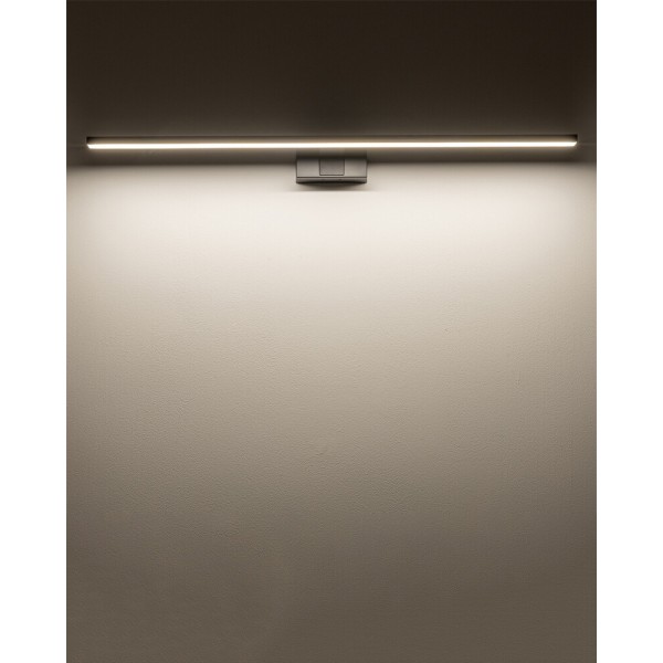 Светильник подсветка для зеркала Nowodvorski 10671 Cezanne LED L 1x15W 3000K 1050Lm IP44 черный - фото №1