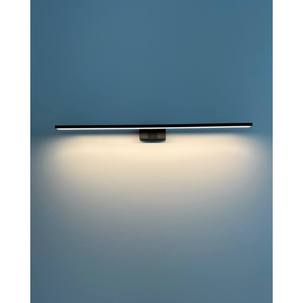 Светильник подсветка для зеркала Nowodvorski 10671 Cezanne LED L 1x15W 3000K 1050Lm IP44 черный - фото №4