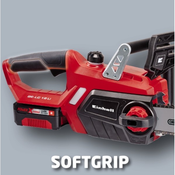 Ланцюгова пилка Einhell GE-LC 18 Li Kit (4501760) - фото №4