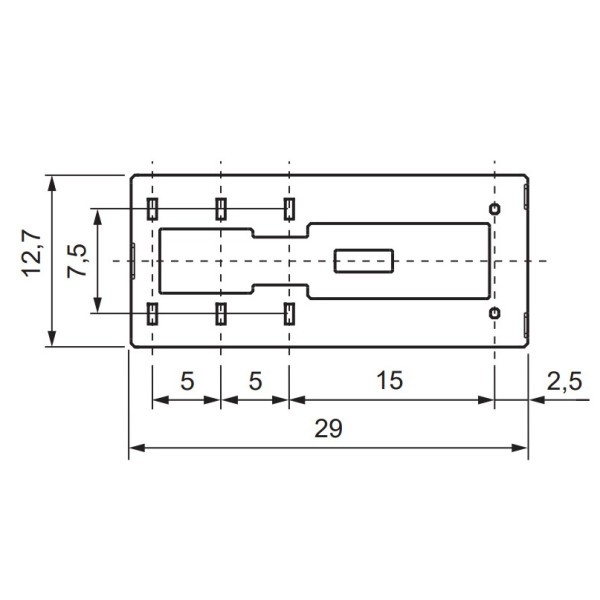 Електромеханічне реле ETI 002473046 MER1-012DC (1x16A 250VAC) - фото №4