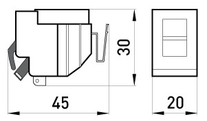 Расцепитель минимального напряжения E.Next e.industrial.ukm.60.QY.380 380В (i0040001) - фото №1