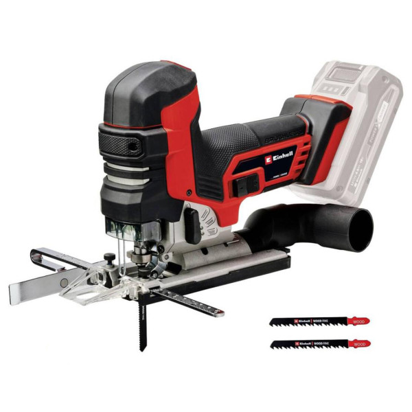 Акумуляторний лобзик Einhell X-Change 18 В 3500 об/хв 26мм з LED підсвітленням (4321265)