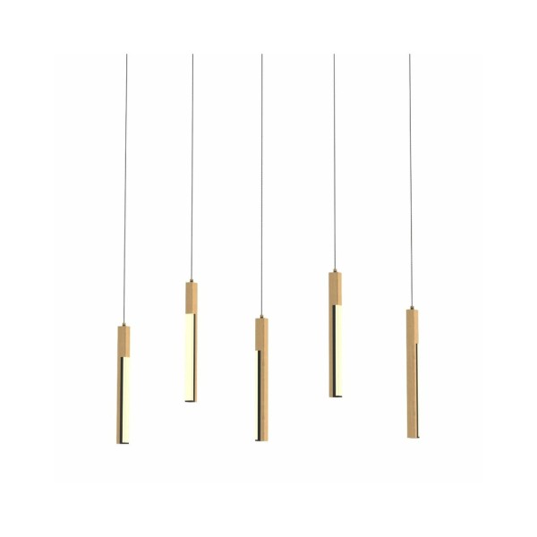 Подвесной светильник, люстра Zuma Line MD4768-5-3BMT Eliot Led 5x25W 3000K 2900Lm IP20 - фото №1