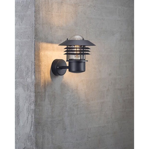 Вуличний світильник Nordlux 25091003 Vejers E27 1x60W IP54 чорний - фото №1