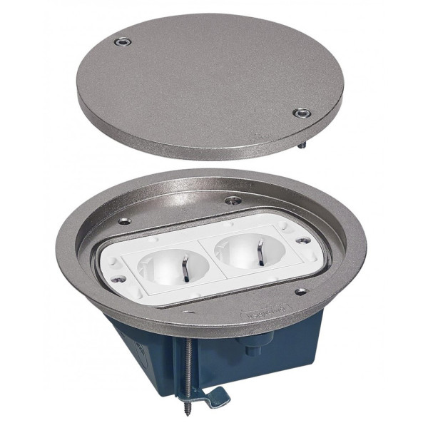 Напольный люк с винтовой крышкой Legrand 88061 4М IP66 (нержавеющая сталь)