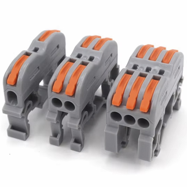 Клемма на DIN-рейку TOSUNlux PCT-222D 32А 400В (6931934236255) - фото №2