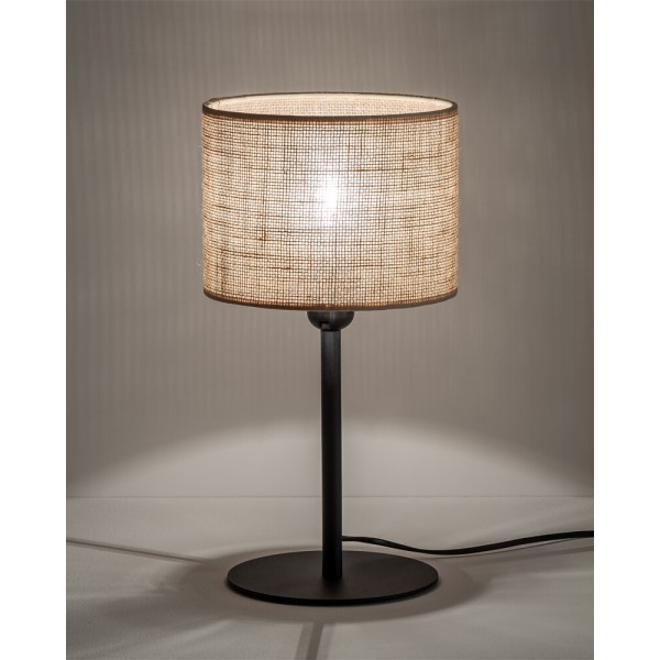 Настільна лампа TK Lighting 5552 Juta E27 15W IP20 чорна - фото №2