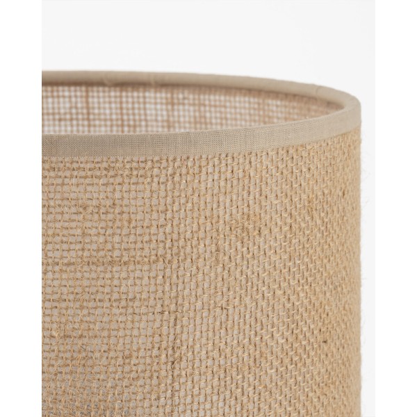 Настільна лампа TK Lighting 5552 Juta E27 15W IP20 чорна - фото №4