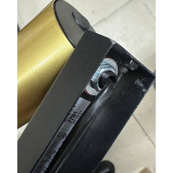 Бра, настенный светильник Nowodvorski 37781 Mono GU10 1x10W IP20 латунный - фото №2