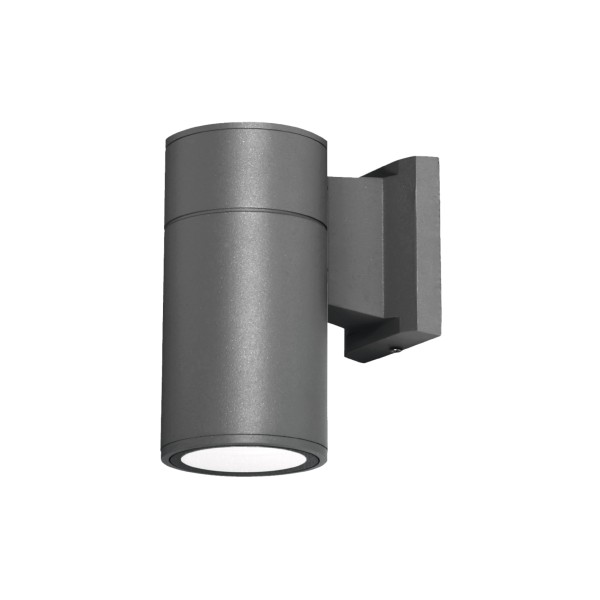 Светильник фасадный Violux TWIX-1D 40Вт Е27 IP44 антрацит ( 500470 )