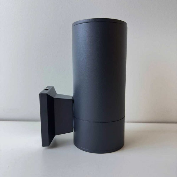 Светильник фасадный Violux TWIX-1D 40Вт Е27 IP44 антрацит ( 500470 ) - фото №4