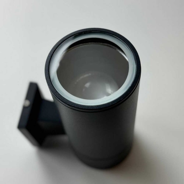 Светильник фасадный Violux TWIX-1D 40Вт Е27 IP44 антрацит ( 500470 ) - фото №6