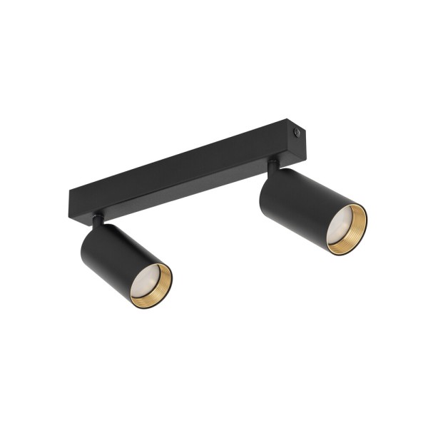 Світильник поворотний, спот TK Lighting 10633 Amis GU10 2x10W IP20 чорний