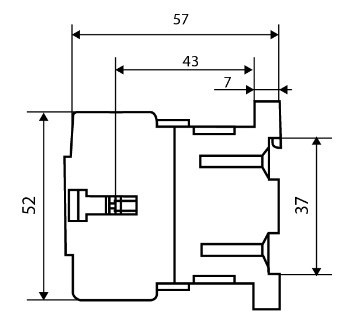 Мініконтактор Аско-Укрем ПМ 0-09-10 C7 36В LC1-K0910 (A0040010139) - фото №6