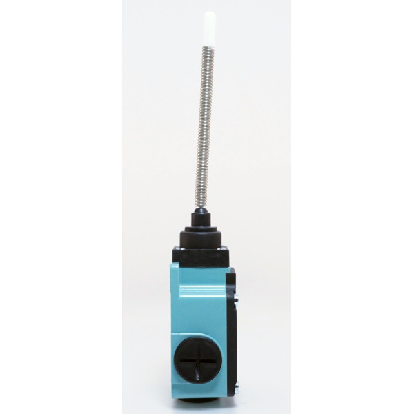 Конечный выключатель EMAS L2K13SOP102 с металлической консолью и пружиной с пластиковым наконечником (1НО+1НЗ) - фото №3