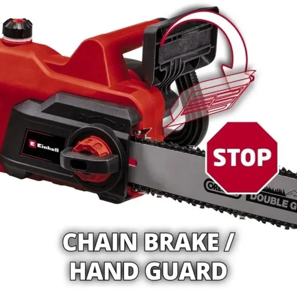 Ланцюгова електрична пила Einhell 2000 Вт 7100 об/хв (4501230) - фото №2