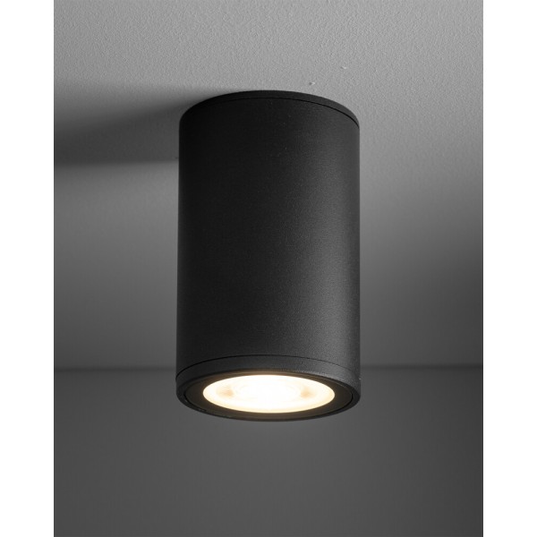 Точковий світильник TK Lighting 10583 Flare GU10 1x10W IP44 чорний - фото №1
