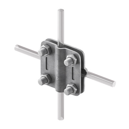 Хрестове з'єднання круглих провідників Leo Lightman Cross StZn (202011)