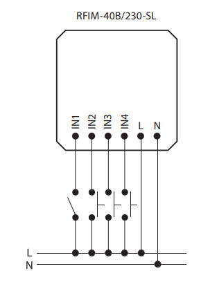 Передавальний модуль Elko-Ep RFIM-40B/230-SL - фото №1