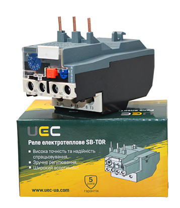 Реле электротепловое UEC SB-TOR 1-1,6А - фото №1