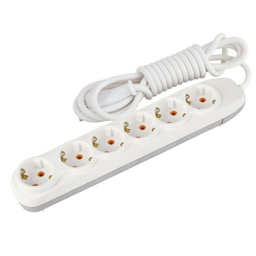 Подовжувач Nilson 6р 3м з заземленням ( 46130103 )