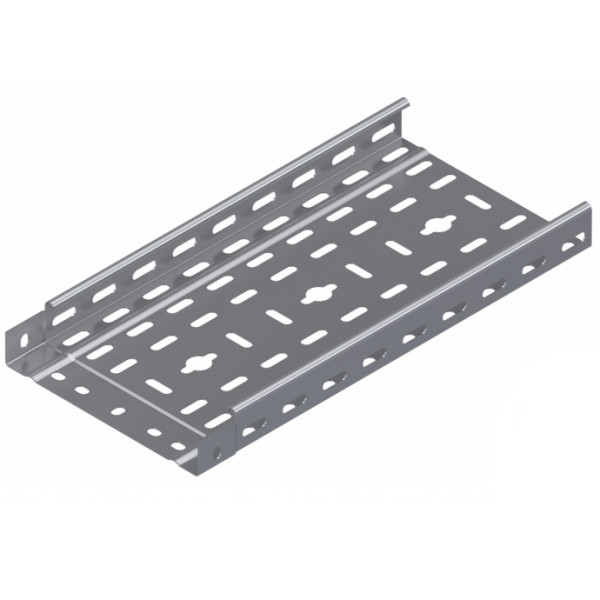 Перфорований лоток METAKSAN FPK 120 06 PG 200х100 3000мм 0,6мм - фото №1