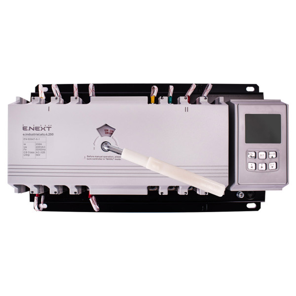 АВР E.Next e.industrial.ats.4.250 4p 250А (i088007) - фото №1