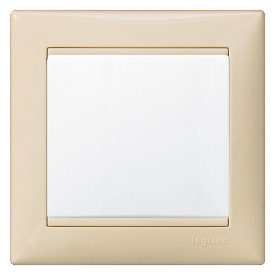 Рамка одинарная Valena слоновая кость - фото №1