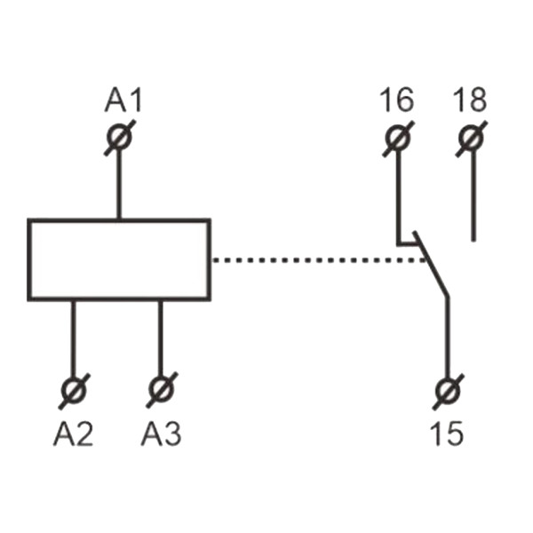 Двухфункциональное реле задержки времени TOSUNlux TRT8-ЕС (ON/OFF) 10A AC 230B 2 контактные группы (6931934211566) - фото №1