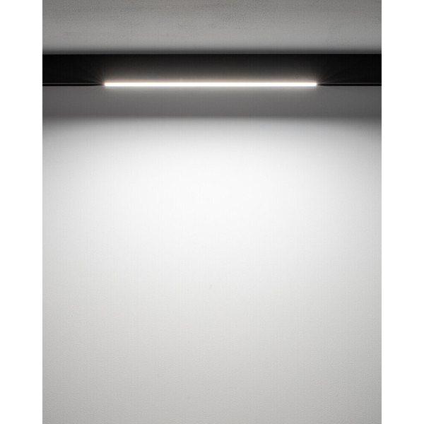 Магнітний трековий світильник Nowodvorski 10650 LVM Line LED 1x15W 4000K 770Lm IP20 чорний - фото №3