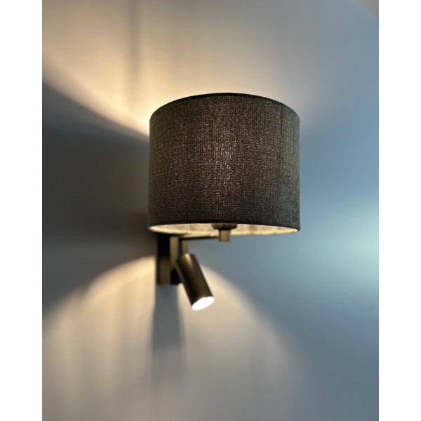 Бра, настенный светильник Nowodvorski 11677 Lago A E27+GU10 (R35) 10W+10W IP20 серый - фото №3