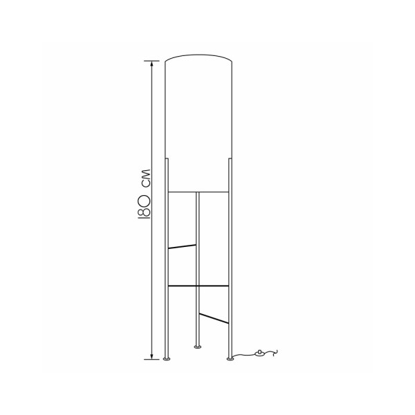 Торшер Imperium Light 4671180.05.01 Edwin E27 1x60W IP20 - фото №1