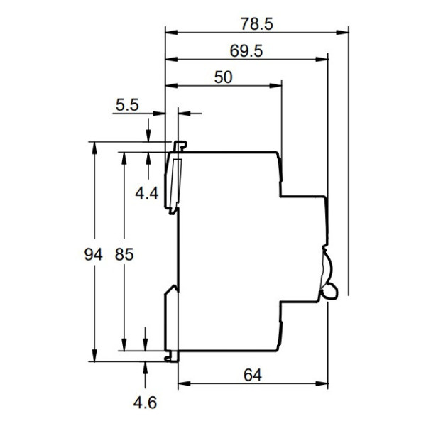 Автоматический выключатель Schneider Electric iC60N 3P 16A C - фото №1
