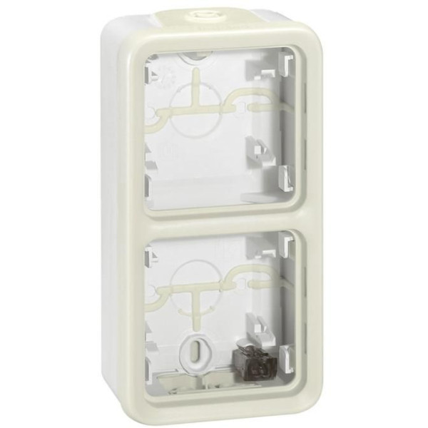 Двойной подрозетник (накладной) ІР55 Legrand - фото №1