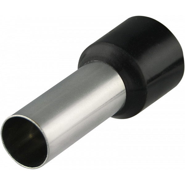 Наконечник Аско-Укрем НТ 25,0-18 изолированный черный 100шт (A0060010132)