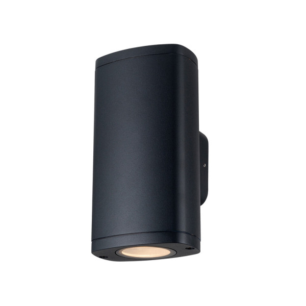 Вуличний світильник Kanlux 38882 ZEVI GU10 2x10 IP54 чорний