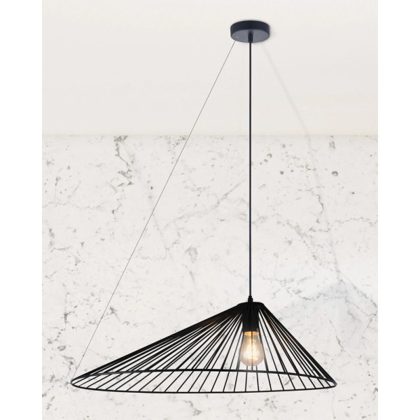 Подвесной светильник, люстра Goldlux 328397 Aurora E27 1x20W IP20 черный - фото №1